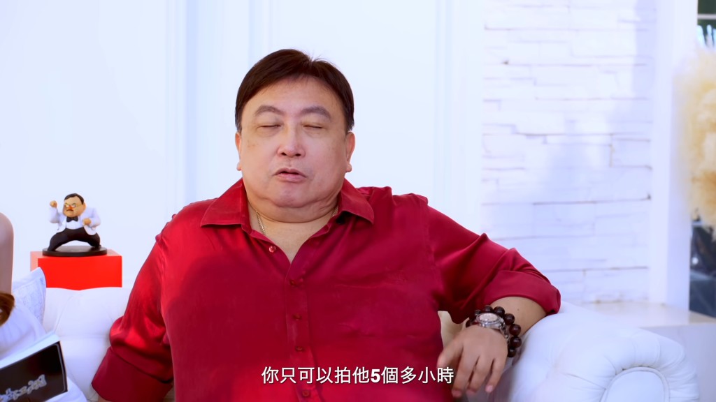 王晶​指周潤發合約訂明9小時工作，每日拍攝約只有5小時。