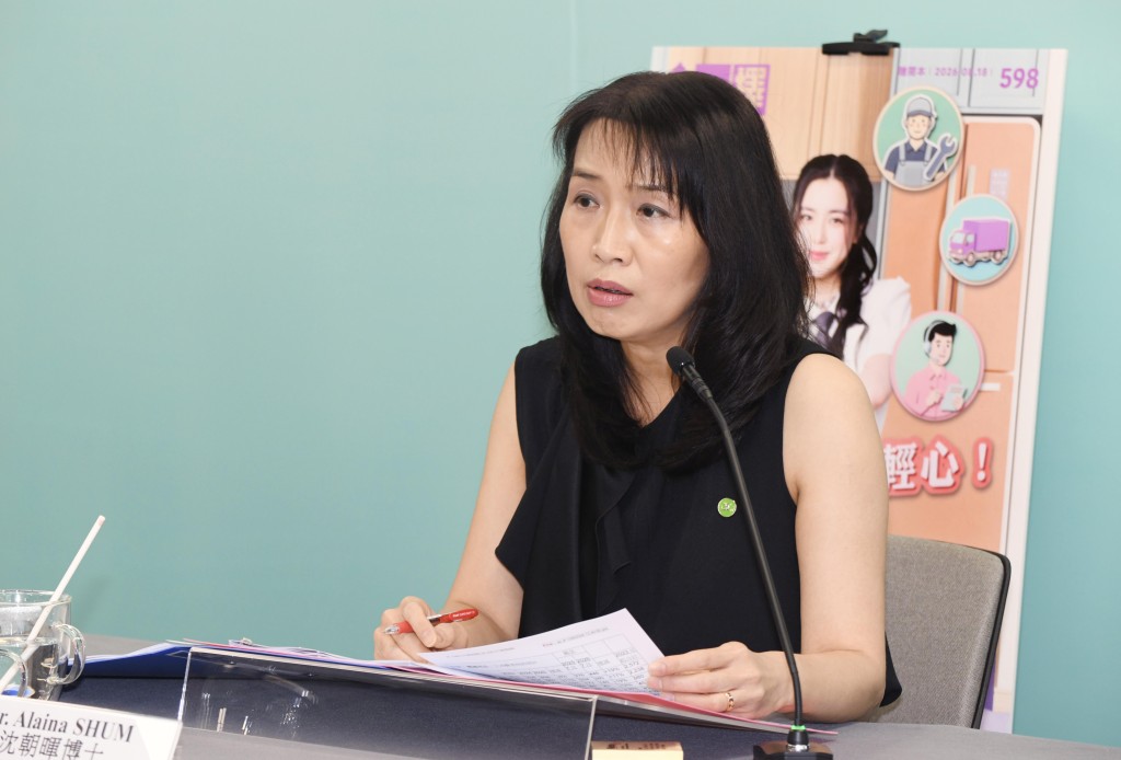 消委會總幹事沈朝暉。 消委會總幹事沈朝暉。