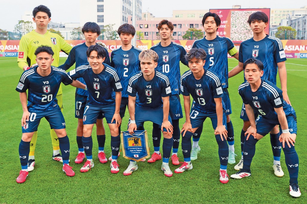 日本U20隊吸引許多球探尋寶。