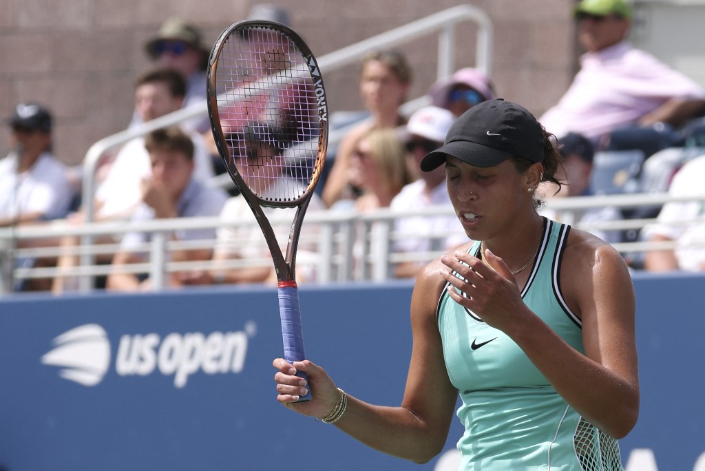 鄭欽文決勝盤落後0:5反勝姫絲(Madison Keys)晉級。AFP