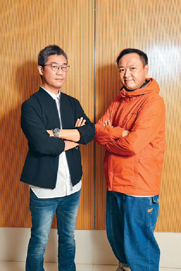 ■监制陈耀全（右）同编审张世昌「玩嘢」的功力不简单。