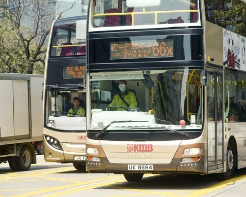 多条巴士路线改道。资料图片