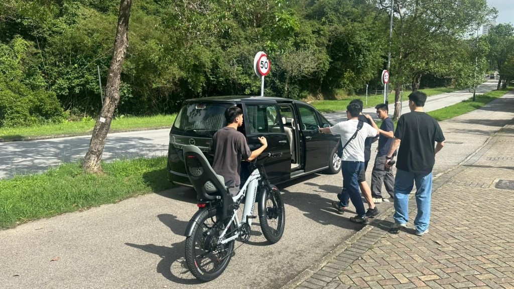 大嶼山警區在區內舉行交通日。