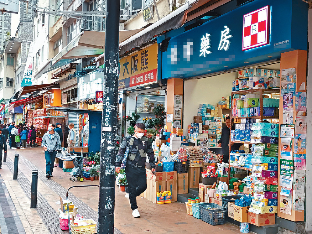 ■藥房業憧憬通關，近日多了人查詢上水商舖情況，擬開設藥房。