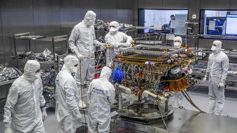 欧俄双方本共同推行「ExoMars」火星探索计划，俄乌战事爆发后告吹。资料图片