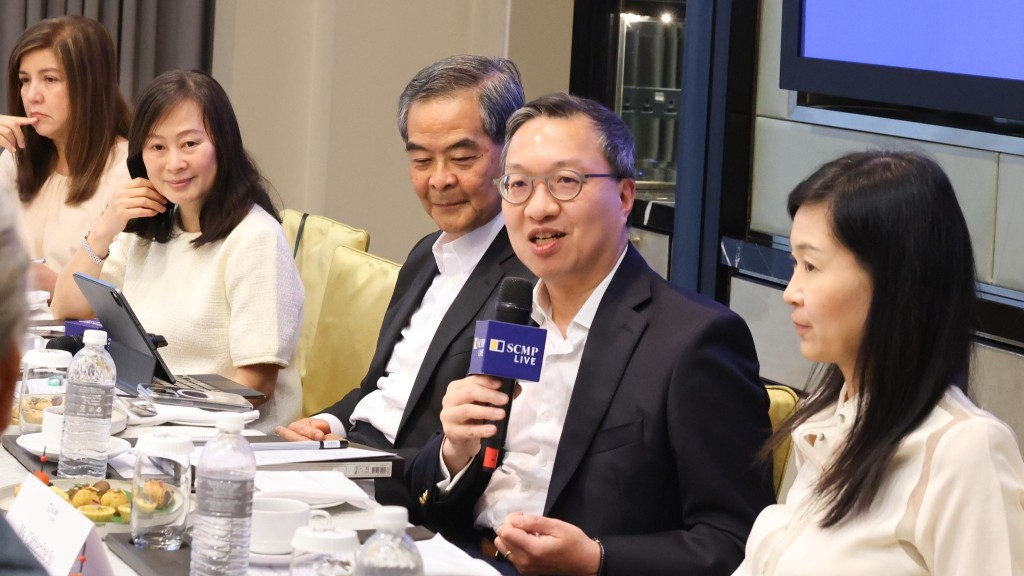 林定國今早在吉隆坡出席東南亞中國年會。林定國FB