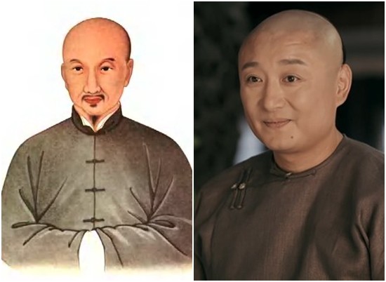 《延禧攻略》中的葉天士(圖右) 《延禧攻略》中的葉天士(圖右)