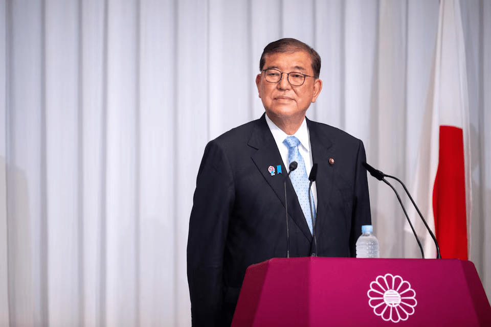 据日媒报道，日本首相石破茂将于8月底宣布辞职。 路透社