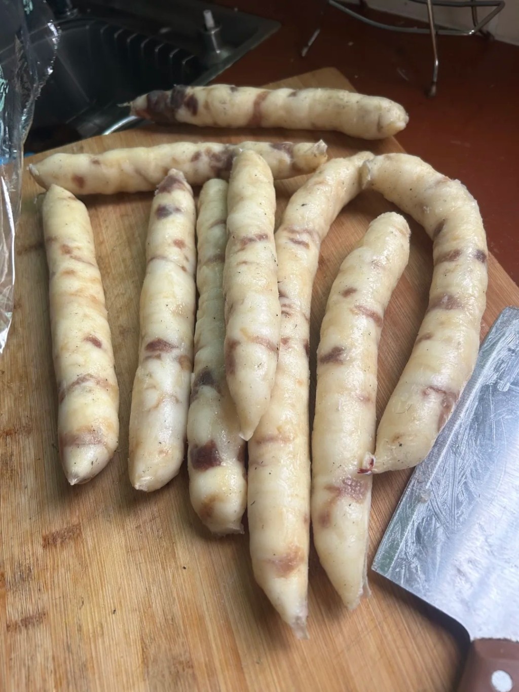 「九肥一瘦」邪惡臘腸在網上成熱話。小紅書@乾寶媽咪呀 「九肥一瘦」邪惡臘腸在網上成熱話。小紅書@乾寶媽咪呀