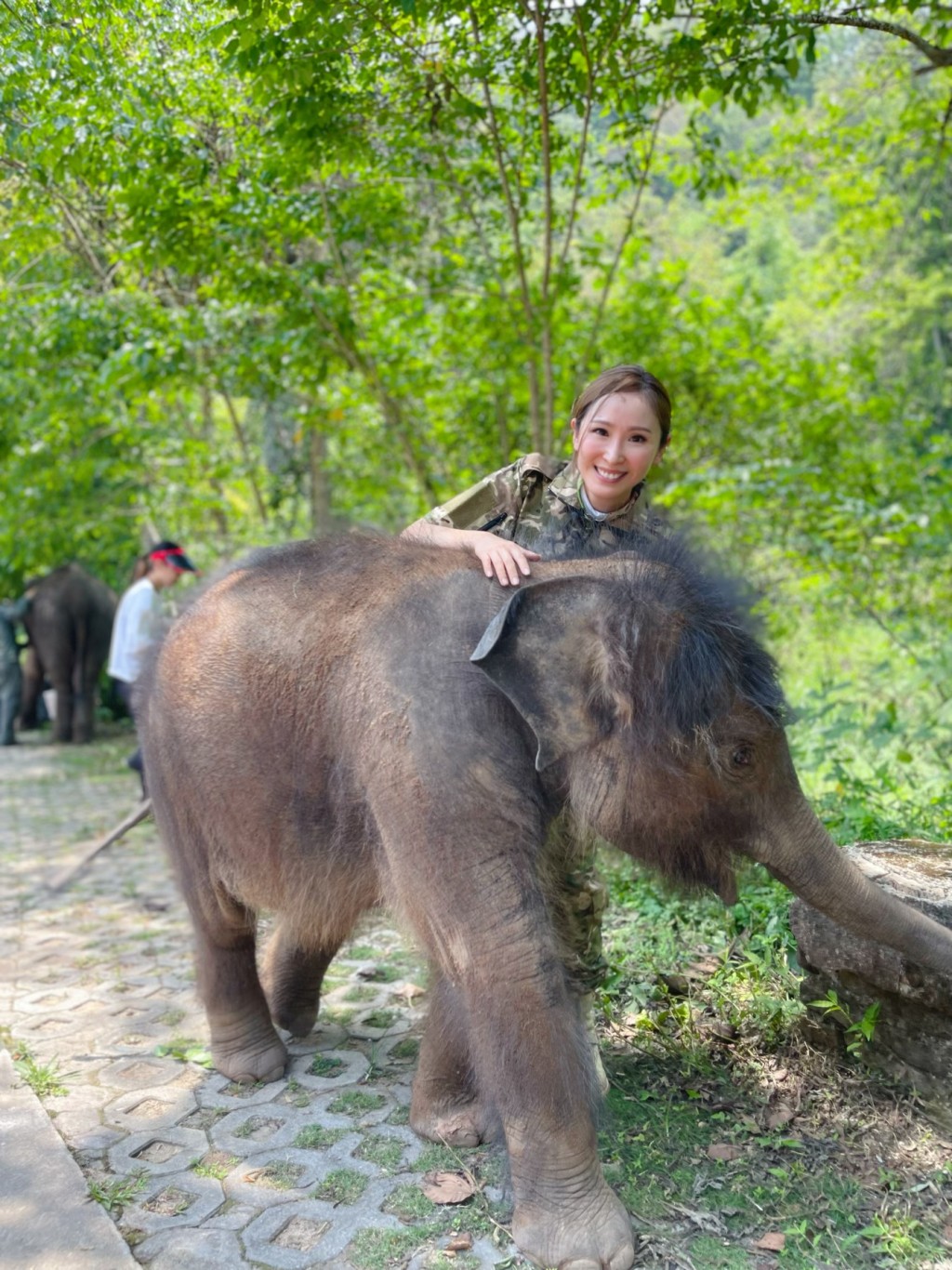 與不少珍貴野生動物近距離接觸。