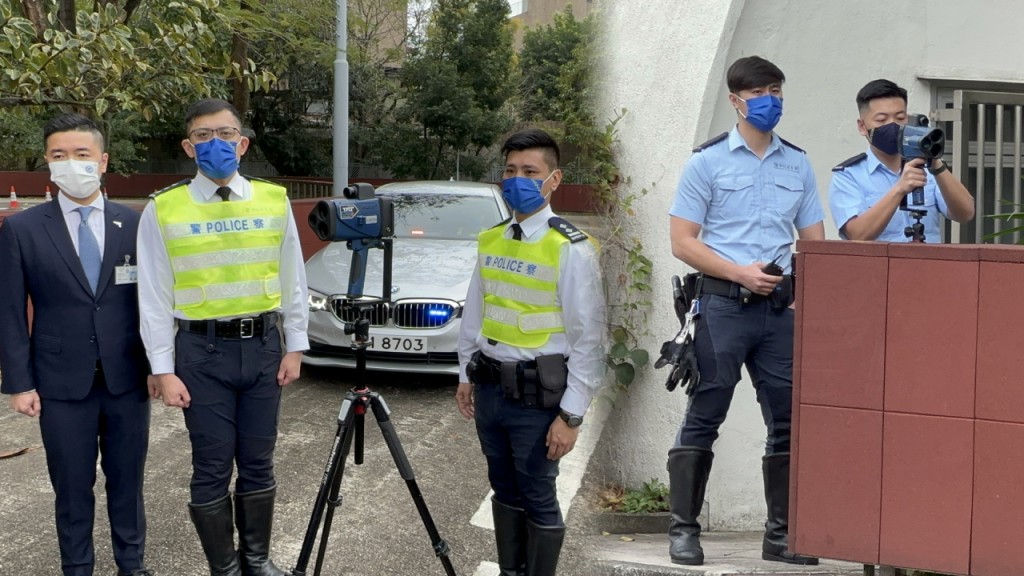 警方反非法賽車專組成立首10個月拘44人 科技搜證事後拘捕提高執法能力。