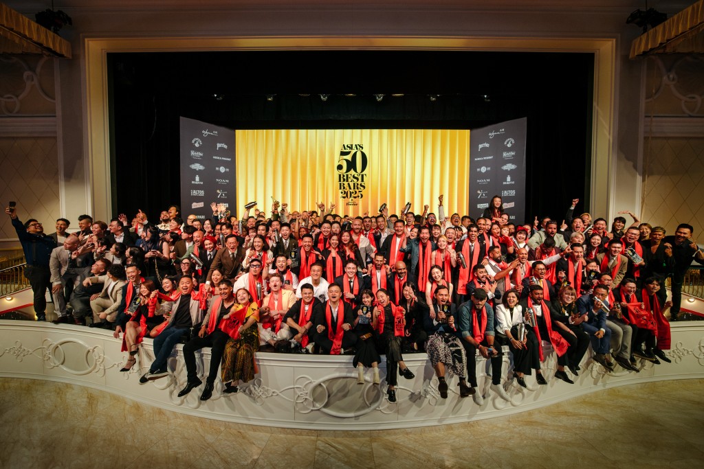 2025「亞洲50最佳酒吧」頒獎典禮昨日(17日)在澳門圓滿舉行。 2025「亞洲50最佳酒吧」頒獎典禮昨日(17日)在澳門圓滿舉行。