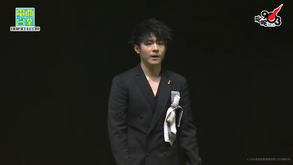 「叱咤樂壇男歌手」銅獎由Ian陳卓賢奪得。