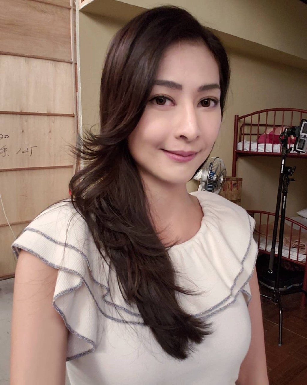 「Apple姐」的刘芷希，本身是马来西亚女演员、主持、模特儿。