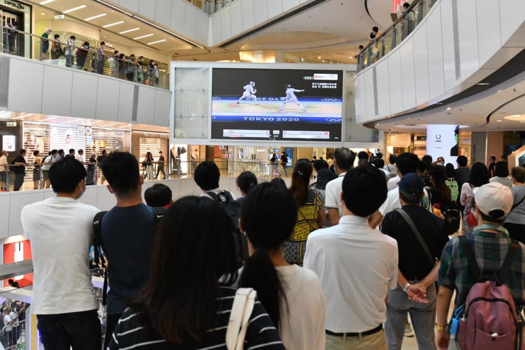 並會透過香港電台及3間持牌電視台轉播奧運賽事，巿民將可以免費觀賞。資料圖片
