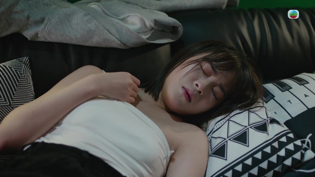 樂珈嘉在《正義女神》飾演佘詩曼因繼女「邱天雪」。
