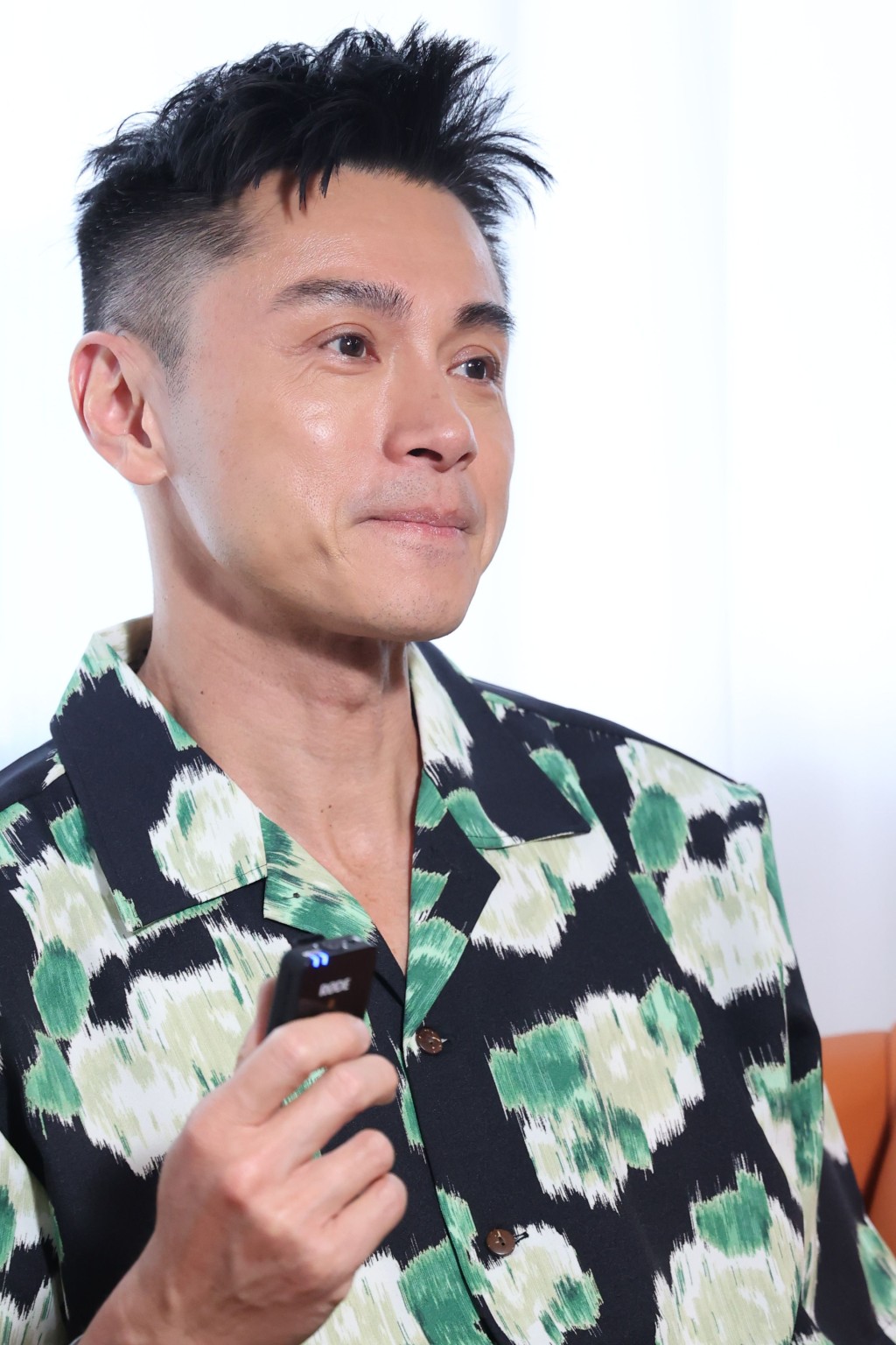 黃浩然爆肚講對白，考考古天樂反應。