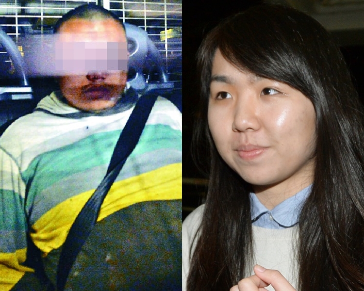 佔旺畫家潘浩(左);前香港大學學生會會長孫曉嵐(右)。 資料圖片