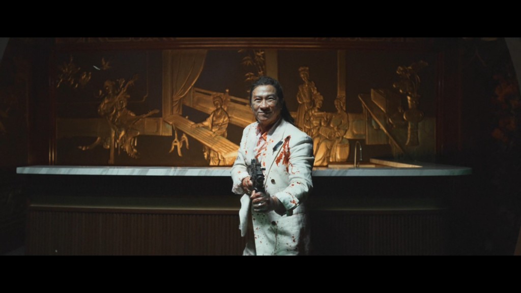 張家輝飾演「十六坊」掌舵人「雷春生」。 張家輝飾演「十六坊」掌舵人「雷春生」。