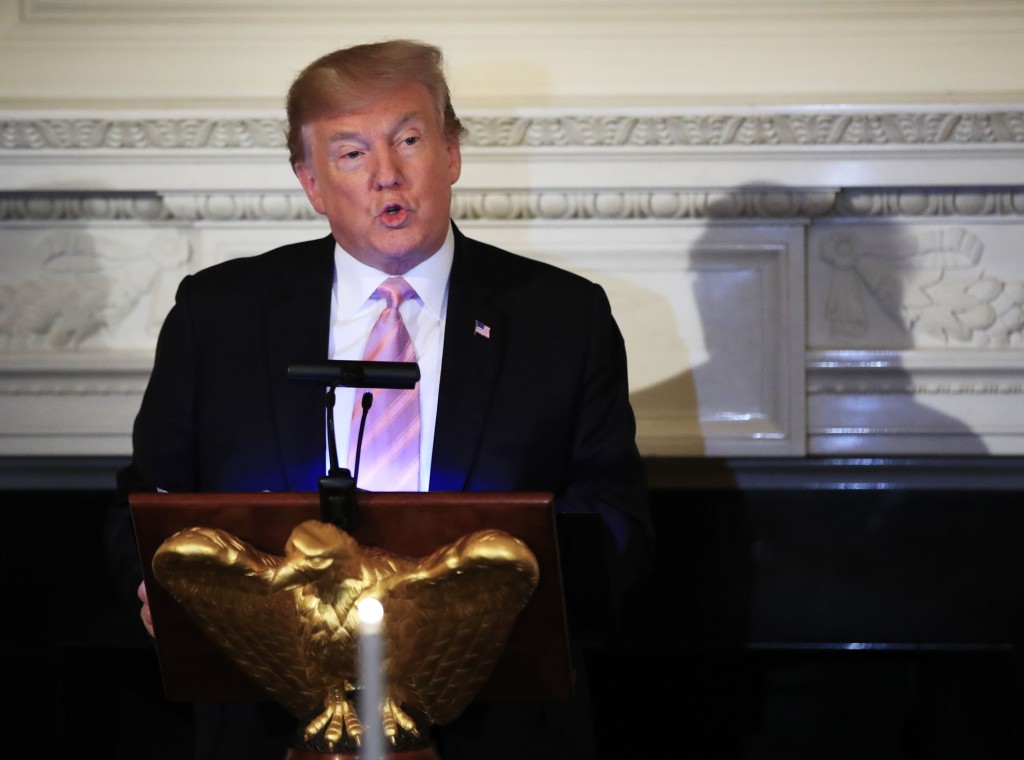 巴尔强调没有偏袒总统特朗普。AP