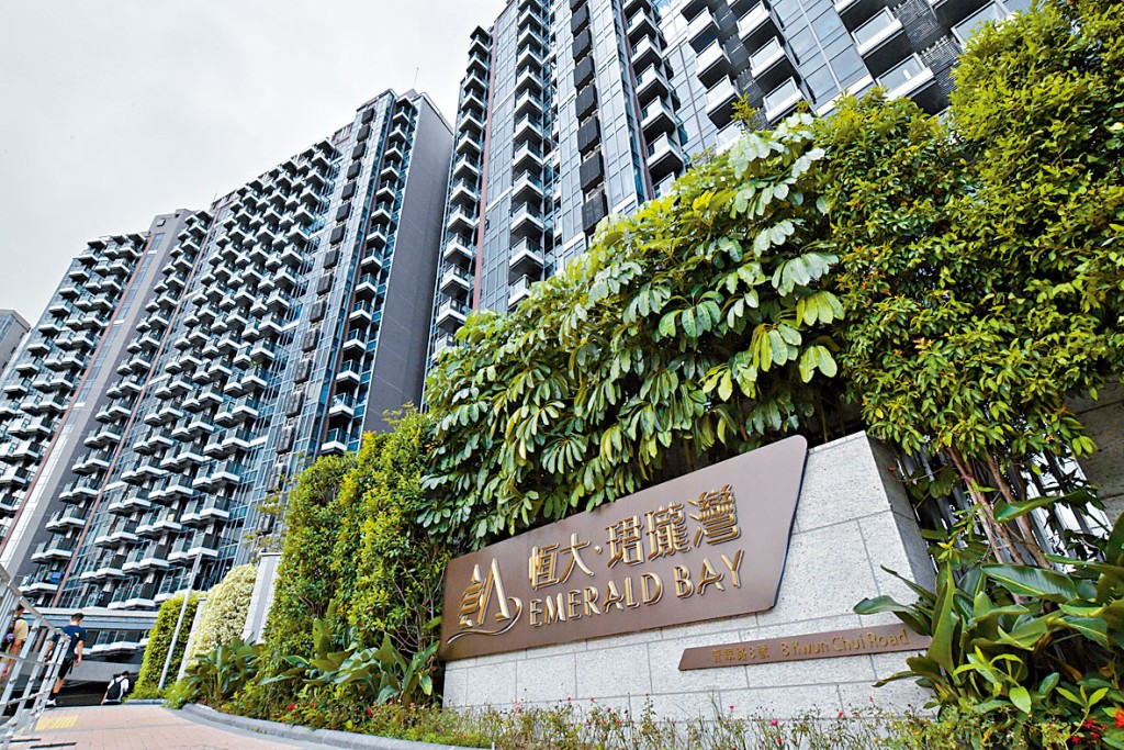 恆大．珺瓏灣1房獲區內上車客承接。