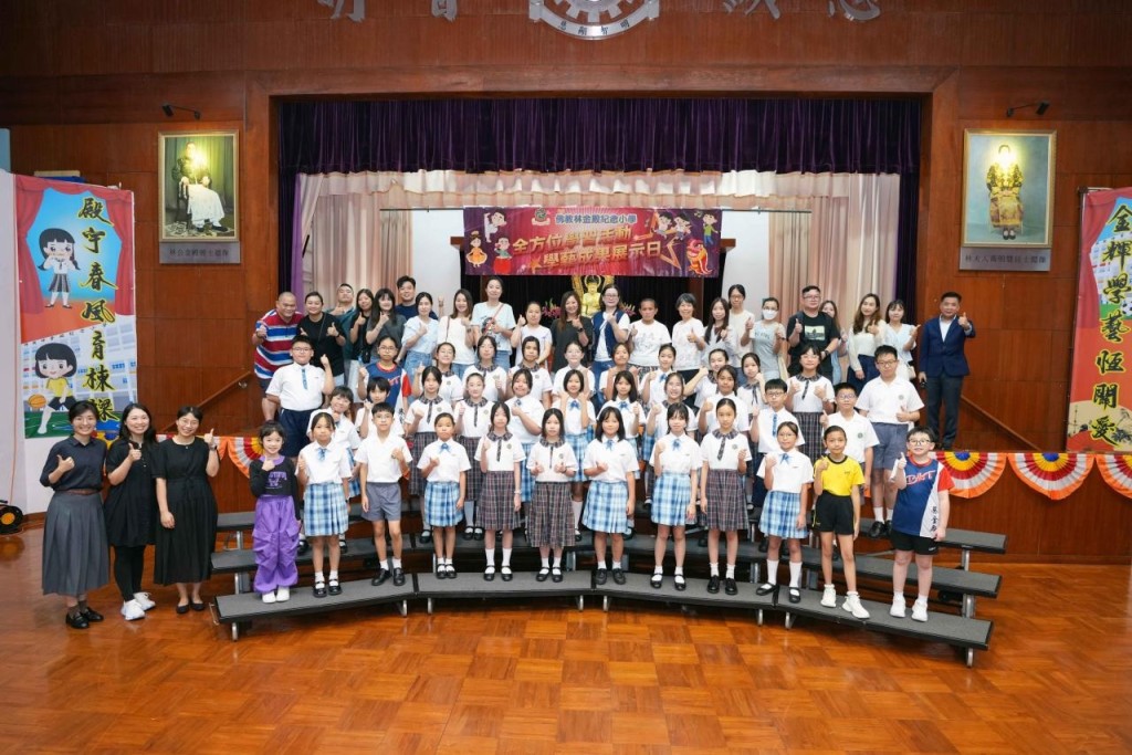 佛教林金殿纪念小学推行了人才库多年，成果越来越多。(受访者提供)