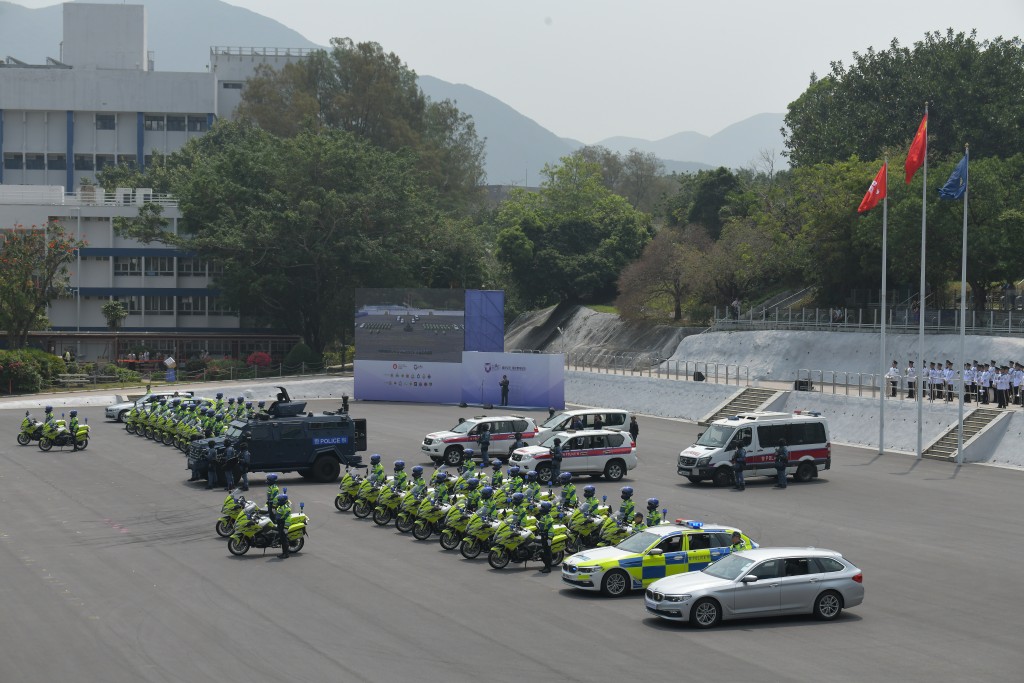 警察學院舉新開放日。梁譽東攝