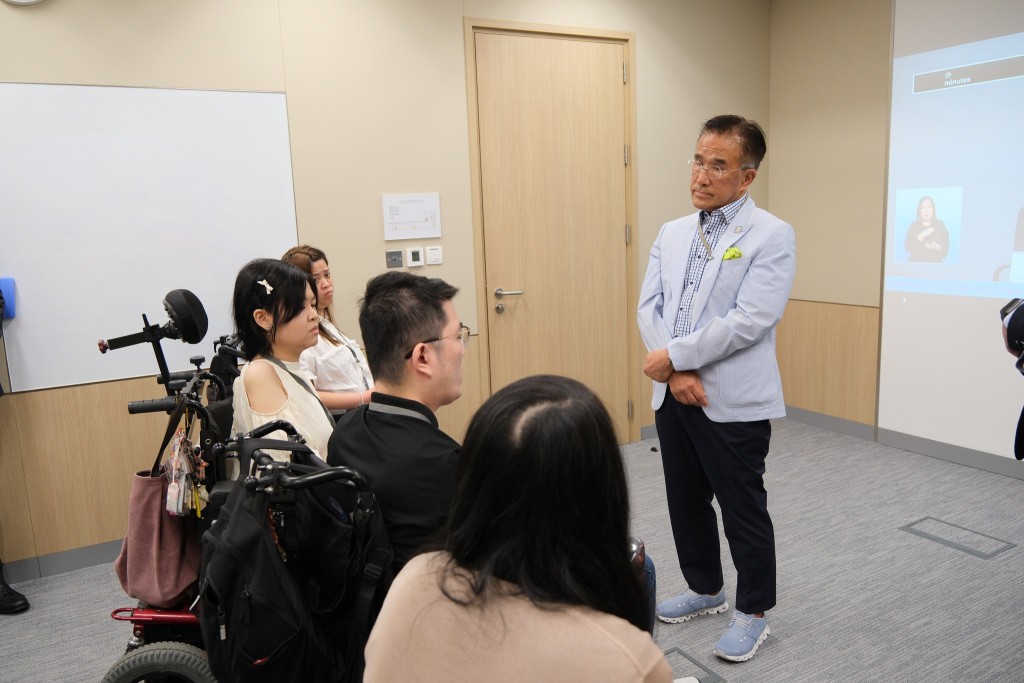 田北辰多年來積極為罕見疾病患者發聲。