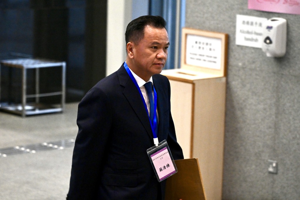 港區省級政協聯誼會主席蘇清棟。劉駿軒攝 港區省級政協聯誼會主席蘇清棟。劉駿軒攝
