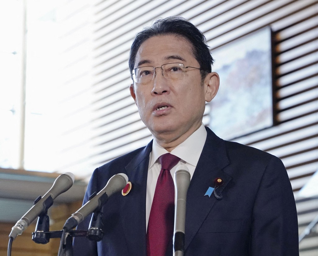 日本首相岸田文雄宣布，針對北韓射彈召開國家安全會議。路透社