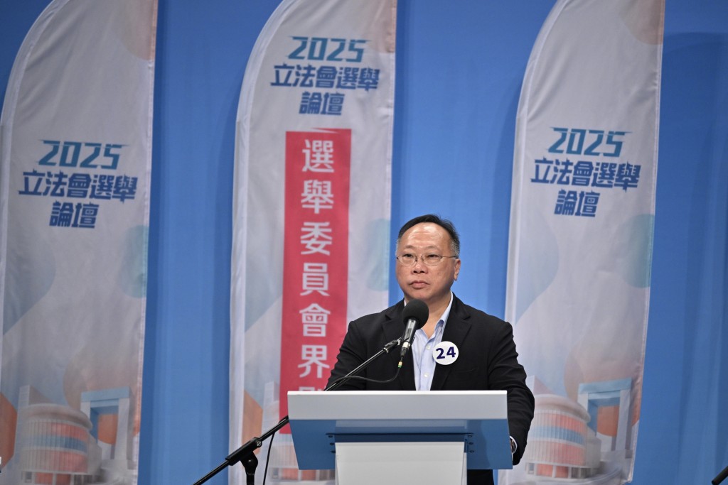 同樣連任的選委界議員、城市規劃師林筱魯。資料圖片 同樣連任的選委界議員、城市規劃師林筱魯。資料圖片