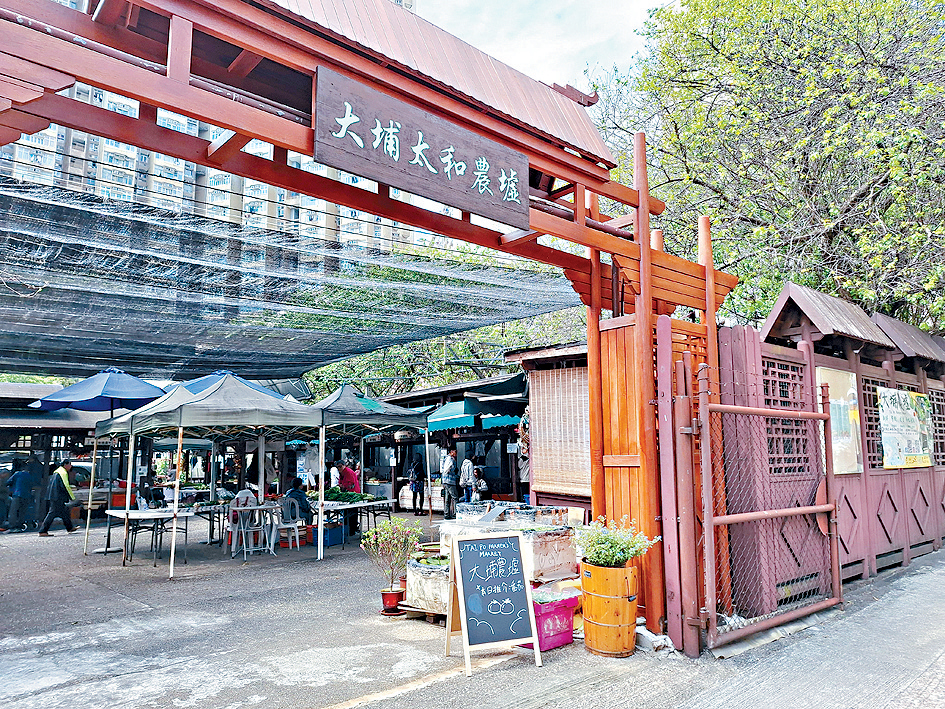 大埔太和農墟每逢周日營運。