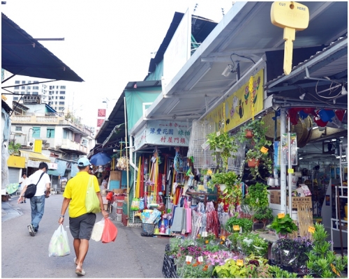 藍地大街一帶。資料圖片