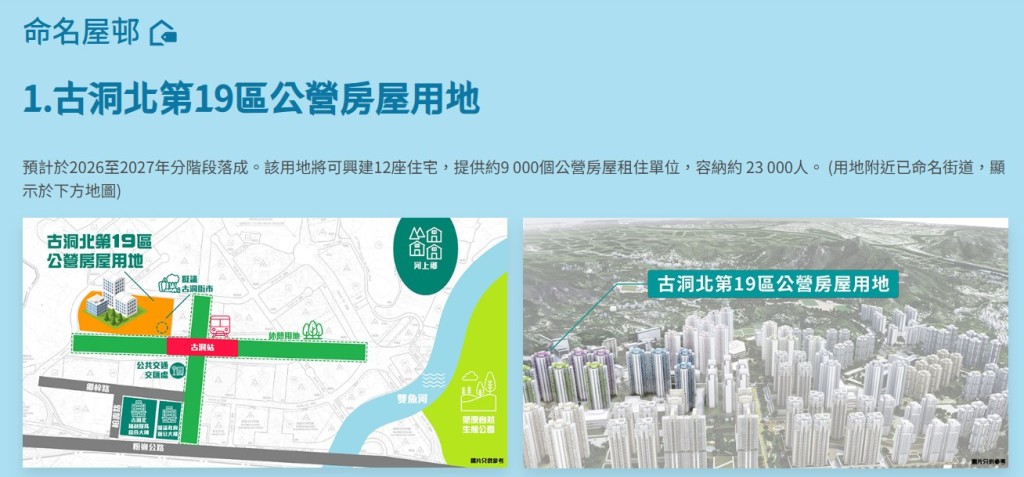 北部都會區專頁截圖 北部都會區專頁截圖