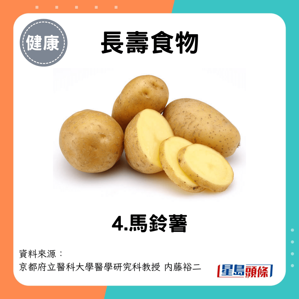 长寿食物：马铃薯