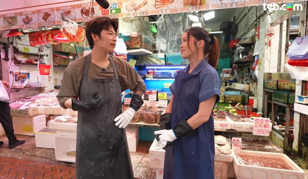 劉展霆是魚檔太子爺。 劉展霆是魚檔太子爺。