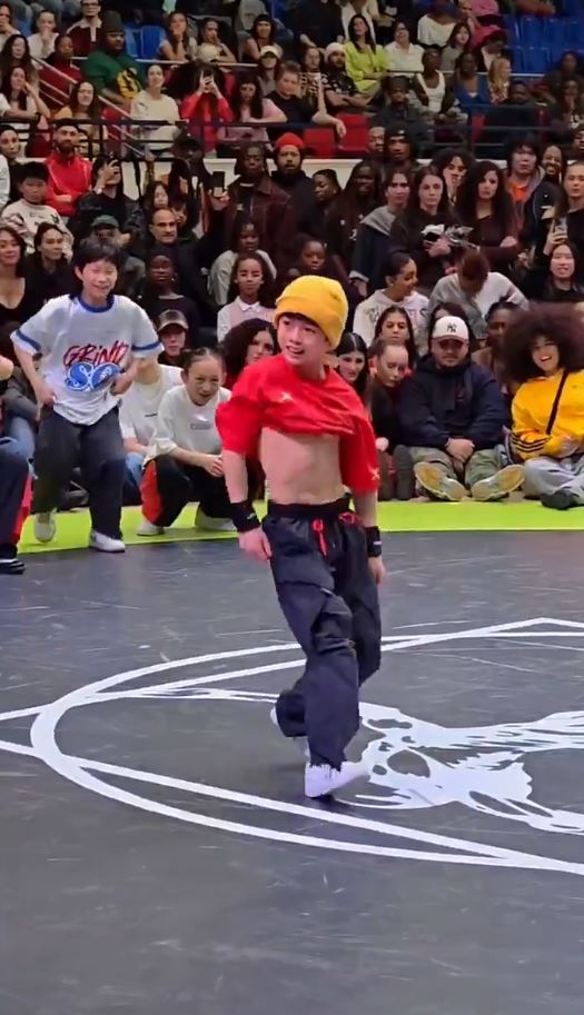 李勇秋將功夫融入霹靂舞，奪得「街舞奧運」冠軍。Ｘ@webberlu1969