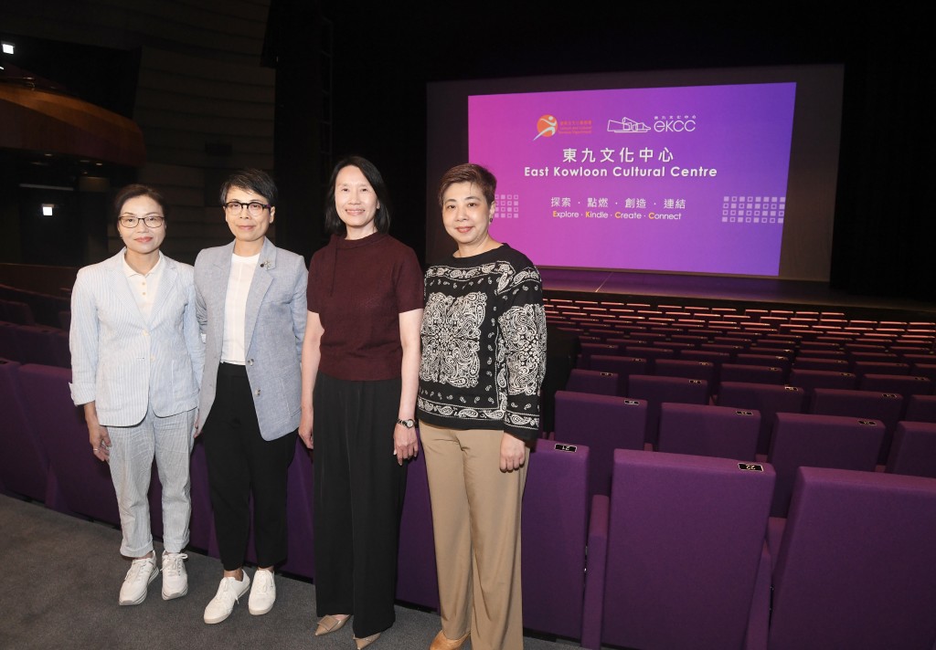 康文署安排東九文化中心傳媒導賞。