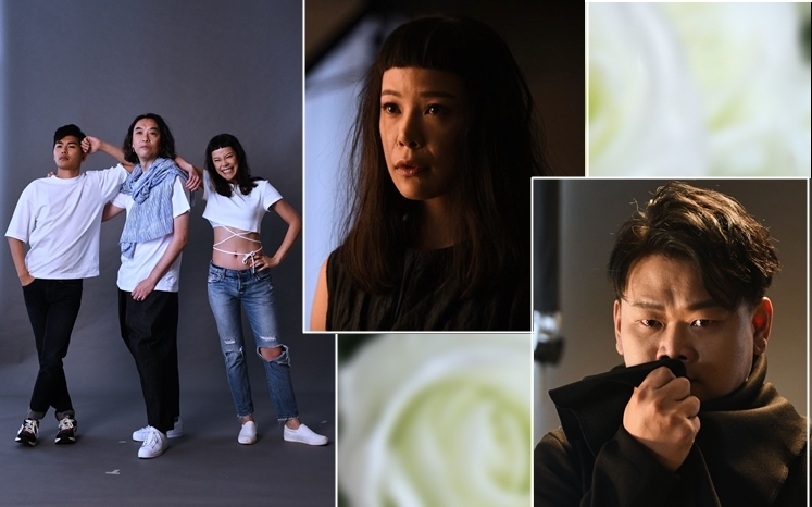 游學修、楊淇、白只等演原著作者DJ Wasabi嘅舞台劇《久天長地》,當中有唔少谷眼淚情節。
