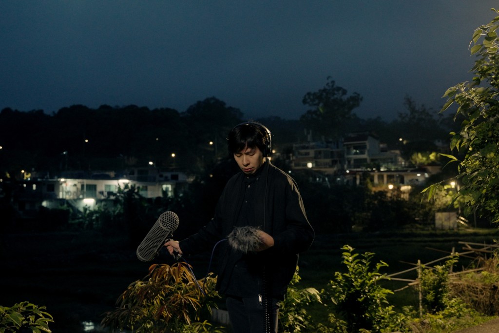 伍韶勁在作品《晾曬夜曲》中加入在香港不同地方收錄的夜間聲音。