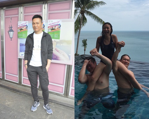 輝哥憑劇集再度人氣急升，連帶靚靚囡囡都備受注目。