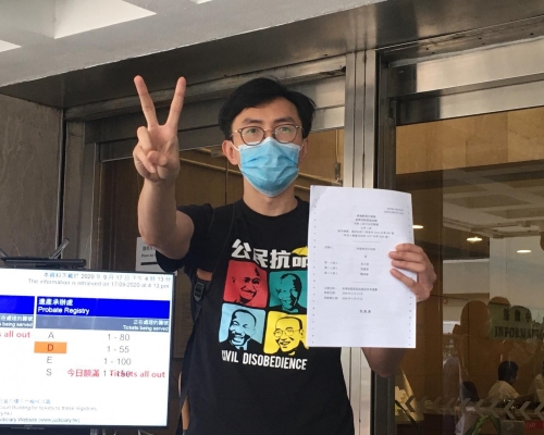 上訴人之一吳文遠。劉曉曦攝