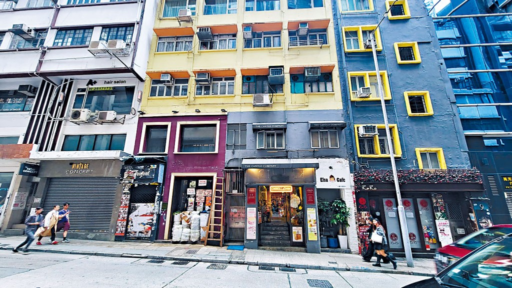 中環擺花街11號地鋪連入則閣，以8280萬獲收購，高市價50%。