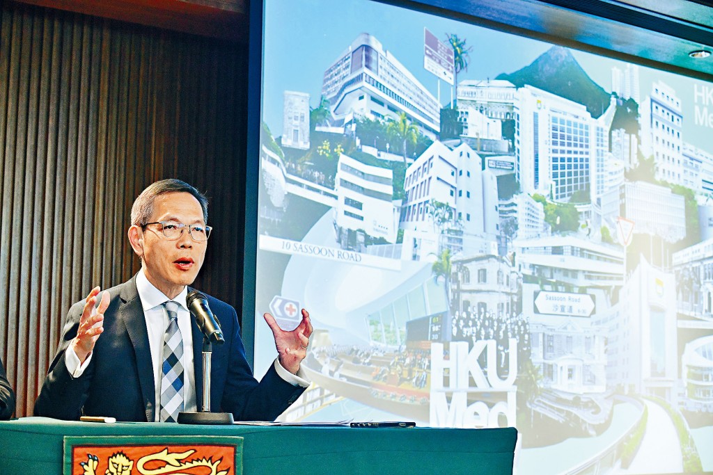 劉澤星相信，「傑出醫科學人」計畫有助「特別標青」的醫科生發揮所長。