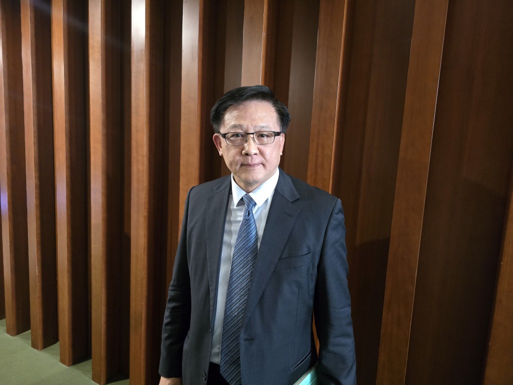 立法會內委會副主席、選委界議員何君堯。 立法會內委會副主席、選委界議員何君堯。