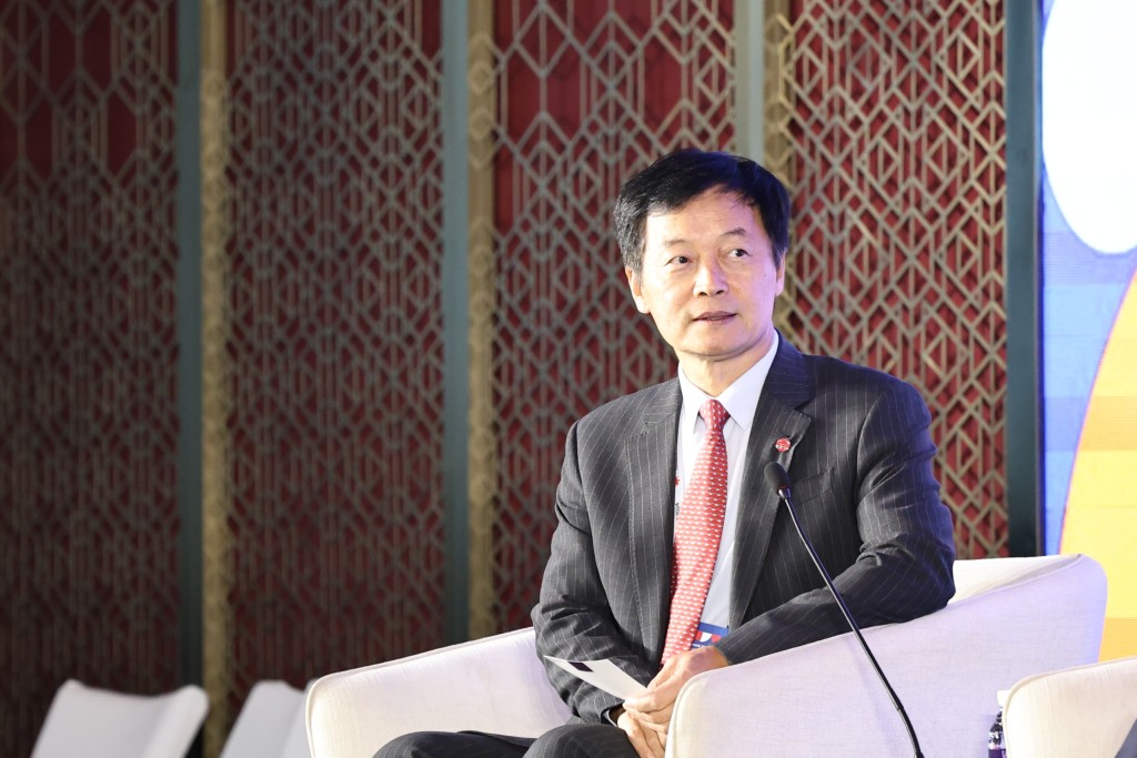 嶺南大學校長秦泗釗。 嶺南大學校長秦泗釗。