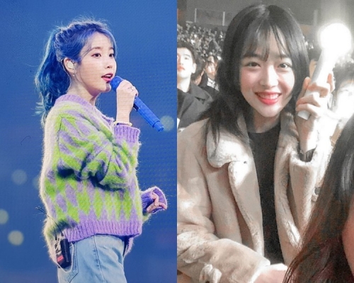 IU話Sulli以前定會來她的首爾場捧場。(網圖)