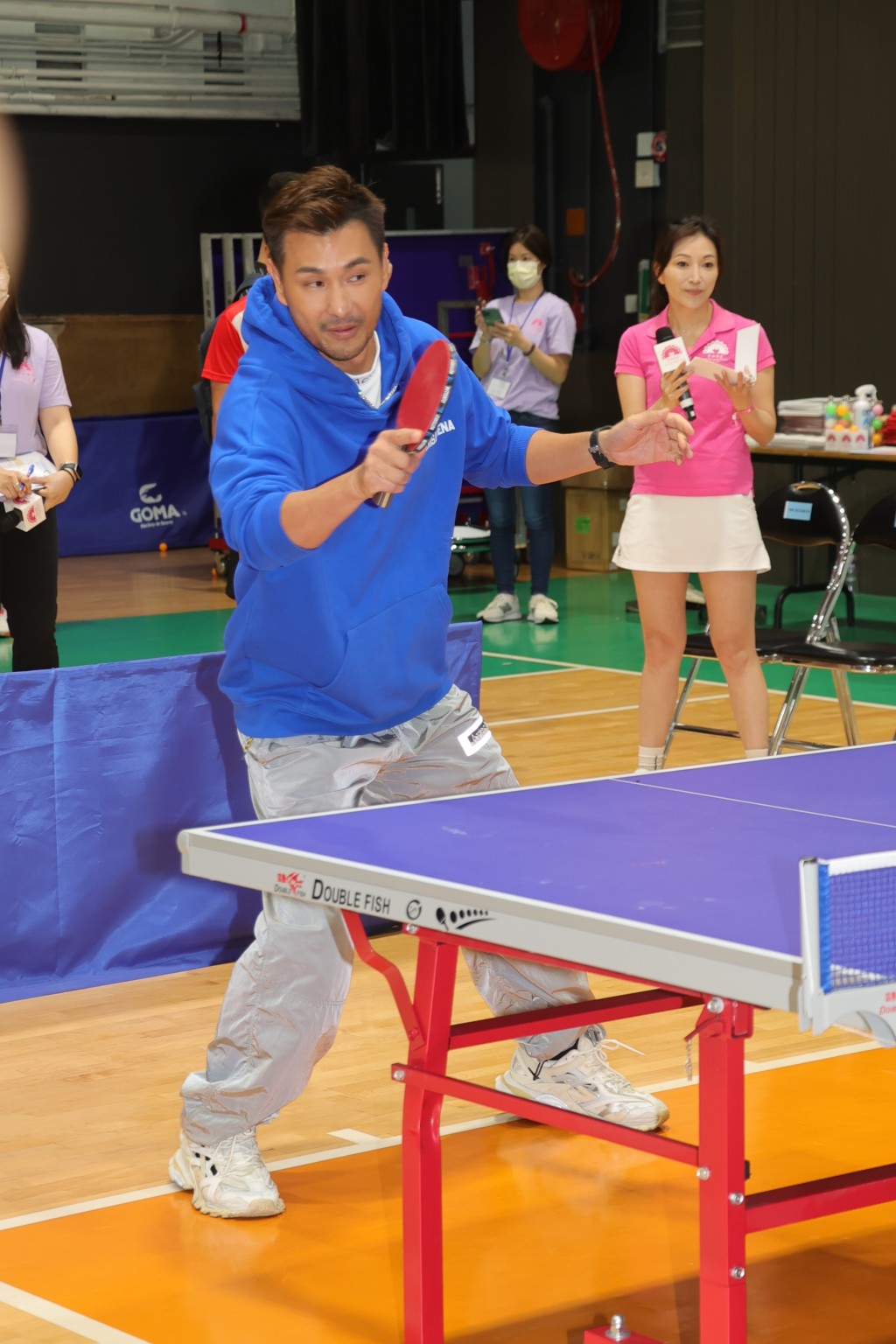 陳展鵬昔日是前乒乓球港隊成員。