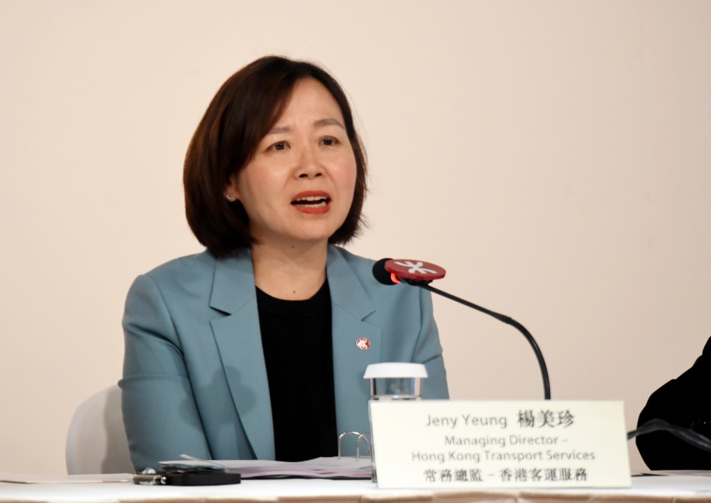 來任港鐵行政總裁楊美珍。資料圖片 來任港鐵行政總裁楊美珍。資料圖片