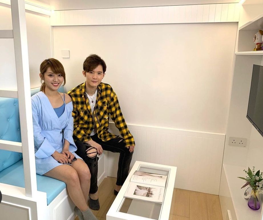 之前他同林穎彤齊齊做節目。